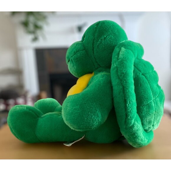 Build A Bear Turtle Removable Shell That Has Hidden Pocket 2000 Green & Yell0w - Picture 4 of 7